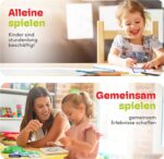 CUBIDI® Montessori Geobrett – Fördert Feinmotorik & Fantasie