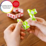 CUBIDI® Mini Magic Snakes 6er Set – Knobelspass für Gross & Klein