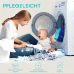 Wasserdichter Matratzenschoner aus Baumwolle – Oeko-TEX zertifiziert, mit Eckgummis
