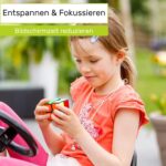 CUBIDI® Zauberwürfel mit Carbon-Stickern – Speed Cube für Anfänger & Profis
