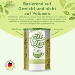 Alpha Foods Matcha Pulver – Zeremonieller Matcha mit Kokos-, Weizen- & Gerstengras (210g)
