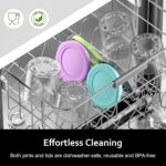 GoMaihe Creami Behälter 4er-Set – Zubehör für Ninja NC301/NC300, BPA-frei & auslaufsicher
