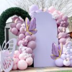 Frigg Ballongirlande mit Schmetterlingen – Deko-Set für Party, Babyshower & Hochzeit