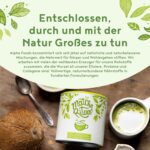 Alpha Foods Matcha Pulver – Zeremonieller Matcha mit Kokos-, Weizen- & Gerstengras (210g)
