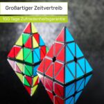 CUBIDI® - Zauberwürfel Pyramide - Spannender Pyraminx Brainteaser für Kinder und Erwachsene