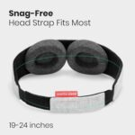 Manta Sleep Maske – 100 % Dunkelheit & null Druck für tiefen Schlaf