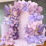 Frigg Ballongirlande mit Schmetterlingen – Deko-Set für Party, Babyshower & Hochzeit