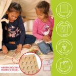 CUBIDI® Montessori Geobrett – Fördert Feinmotorik & Fantasie