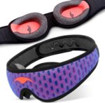 Manta Pro Schlafmaske – 100% Lichtdicht, atmungsaktiv & bequem für Seitenschläfer, Reise & Schichtarbeit