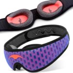 Manta Pro Schlafmaske – 100% Lichtdicht, atmungsaktiv & bequem für Seitenschläfer, Reise & Schichtarbeit
