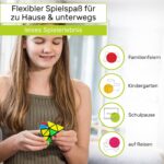 CUBIDI® - Zauberwürfel Pyramide - Spannender Pyraminx Brainteaser für Kinder und Erwachsene