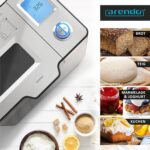 Arendo Brotbackautomat – 25 Programme, Zutatenfach, Joghurtfunktion, 1 kg, BPA-frei