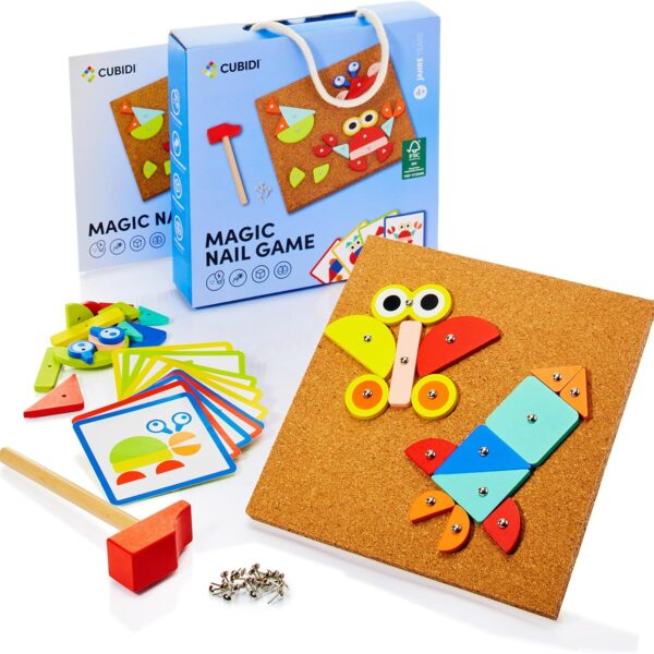 CUBIDI® Hammerspiel ab 3 – Kreatives Montessori-Spielzeug