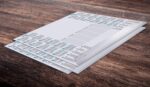 PRIMUS PRINT Schreibtischunterlage DIN A2 – Papier, 80g, 25 Blatt, stabiler Rücken