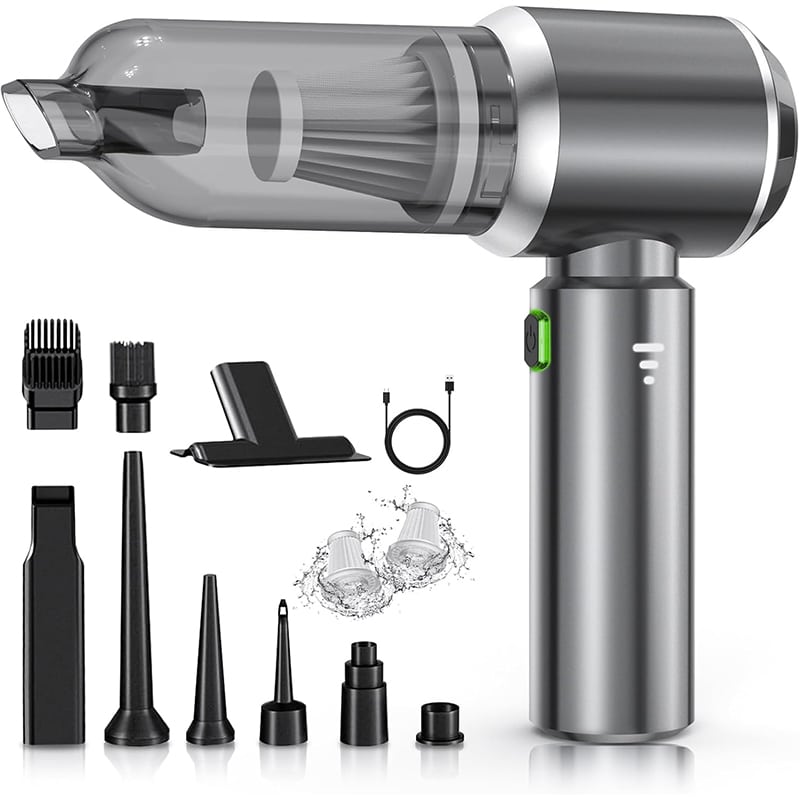 Handstaubsauger NVKHG Kabelloser Handstaubsauger – 18.000 Pa Power für Auto, Haus & Tierhaare