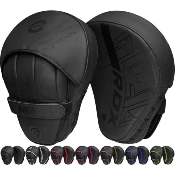 RDX Handpratzen Boxen MMA Kampfsport Training, Maya Hide Leder
