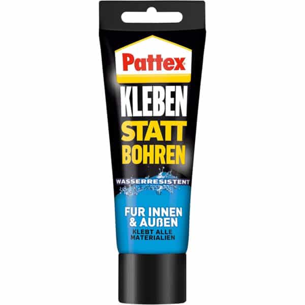 Pattex Montagekleber – Kleben statt Bohren, wasserfest & stark haftend