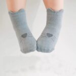 FedMois 5er Pack Rutschfeste Baby-Socken mit Tiermotiven