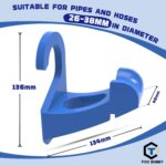 2er Set Pool-Schlauchhalter – Für 26–38 mm Rohre, passend für Intex & Bestway