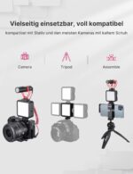 ULANZI RGB Video Licht – Kompakt, Magnetisch, Dimmbar (2500K–9500K)