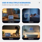 Seseno Elektrischer Insektenvernichter 20W mit UV-Licht – Mücken- & Fliegenfalle für Zuhause