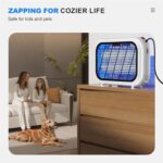 Seseno Elektrischer Insektenvernichter 20W mit UV-Licht – Mücken- & Fliegenfalle für Zuhause