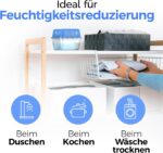 Idelia® Luftentfeuchter & Nachfüllpacks – Sets für Räume bis 40 m²
