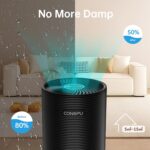 CONOPU Elektrischer Mini-Luftentfeuchter – Leise & Energiesparend für Bad, Keller & Büro