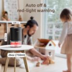 CONOPU Elektrischer Mini-Luftentfeuchter – Leise & Energiesparend für Bad, Keller & Büro