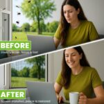 Apalus Fliegengitter Fenster – Zuschneidbar, inkl. Klettband & Montagezubehör