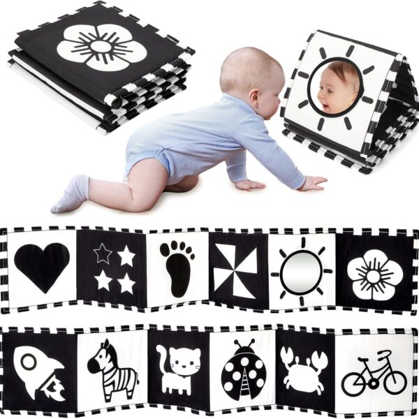 URMYWO Schwarzes & Weisses Babybuch