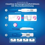 Clearblue Digitaler Schwangerschaftstest mit Wochenbestimmung – Frühtest 1–2 Stück