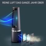 Rowenta Eclipse QU5062 – 3in1 Luftreiniger, Heizlüfter & Ventilator, für bis zu 30 m², Schwarz/Grau 2/2