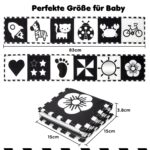 URMYWO Schwarzes & Weisses Babybuch