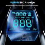Elektrische Luftpumpe 150 PSI – Akku-Kompressor mit LED & 6000 mAh