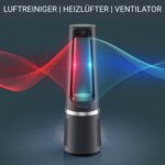 Rowenta Eclipse QU5062 – 3in1 Luftreiniger, Heizlüfter & Ventilator, für bis zu 30 m², Schwarz/Grau 2/2