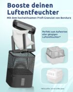 BonAura® AirOne Luftentfeuchter & Nachfüllpack – Ohne Strom, gegen Feuchtigkeit & Gerüche