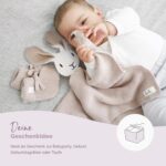 Livella Bio-Kuscheltuch Hase mit Söckchen – GOTS & Oeko-TEX®