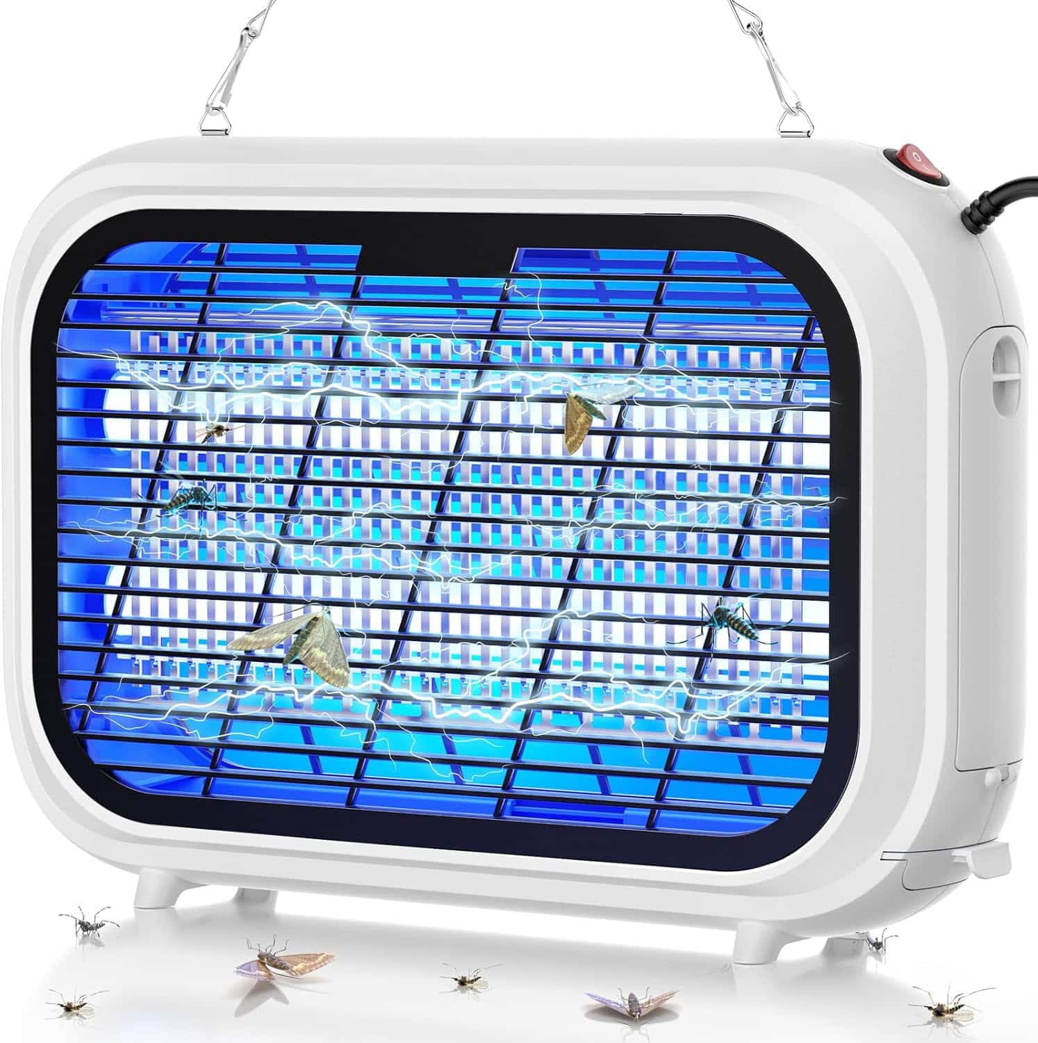 Seseno Elektrischer Insektenvernichter 20W mit UV-Licht – Mücken- & Fliegenfalle für Zuhause