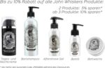 John Whiskers Aftershave Gel – Mit Aloe Vera, Made in Germany