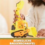 Rubble & Crew Baufahrzeug mit Figur – Spielzeug ab 3 Jahren