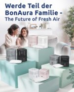 BonAura® AirOne Luftentfeuchter & Nachfüllpack – Ohne Strom, gegen Feuchtigkeit & Gerüche
