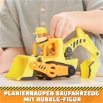 Rubble & Crew Baufahrzeug mit Figur – Spielzeug ab 3 Jahren