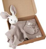 Livella Bio-Kuscheltuch Hase mit Söckchen – GOTS & Oeko-TEX®