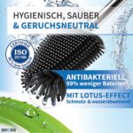 BROSS® Silikon-Klobürste – Antibakteriell & Wandmontage