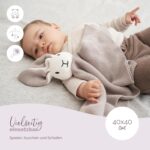 Livella Bio-Kuscheltuch Hase mit Söckchen – GOTS & Oeko-TEX®