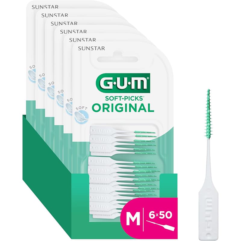GUM SOFT-PICKS ORIGINAL – Interdentalreiniger gegen Plaque