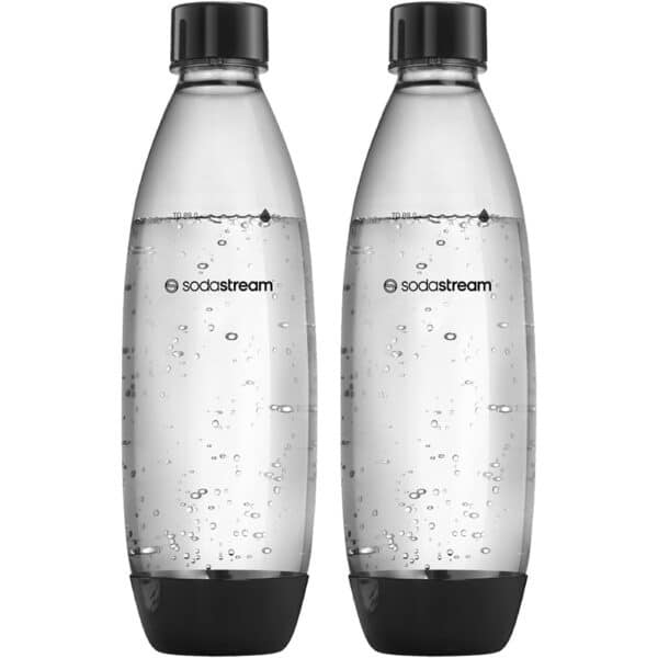 SodaStream FUSE Flasche 0,8 L – BPA-frei, Spülmaschinenfest, 2er-Pack