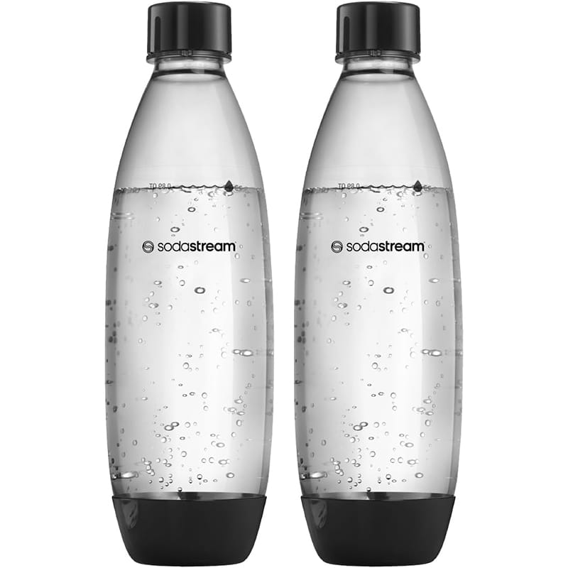 SodaStream SodaStream FUSE Flasche 0,8 L – BPA-frei, Spülmaschinenfest, 2er-Pack