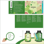 Bio Moringa Kapseln 1800 mg – 270 Stück, vegan, laborgeprüft, made in Germany